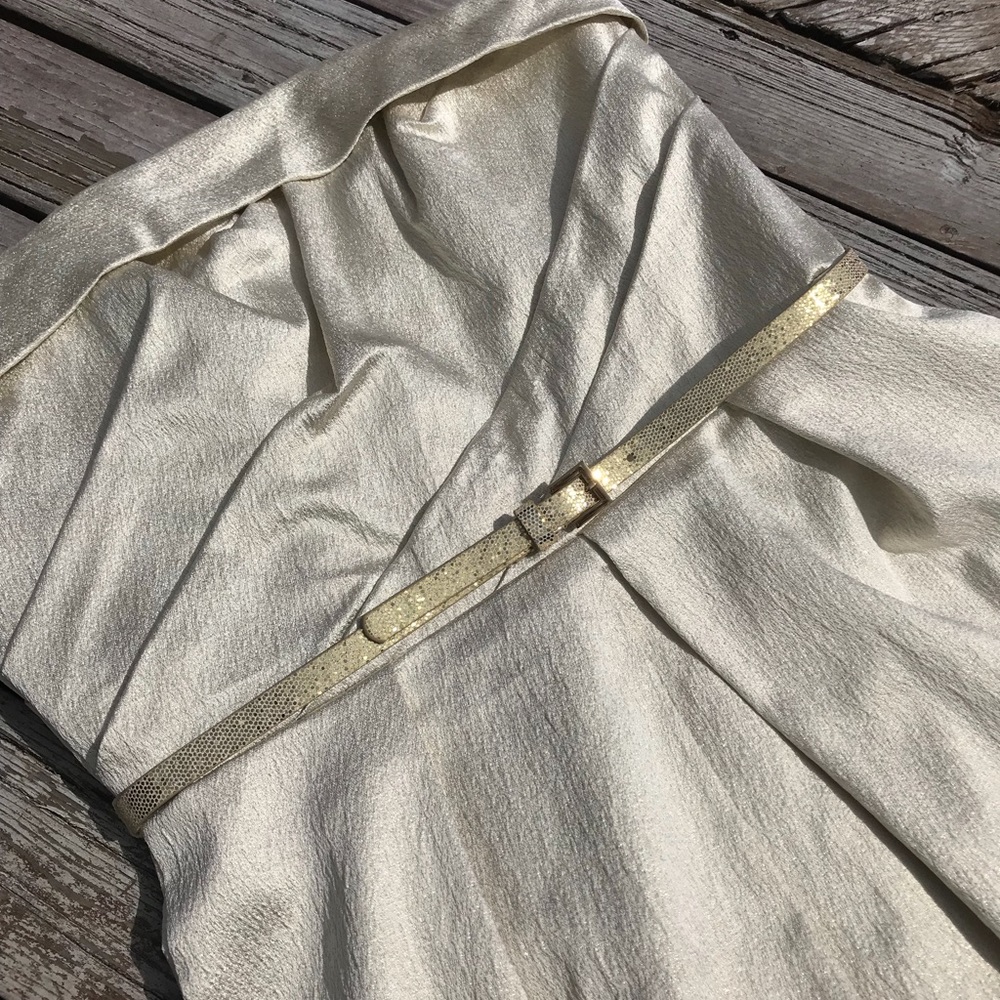 Pale Gold Party Dress